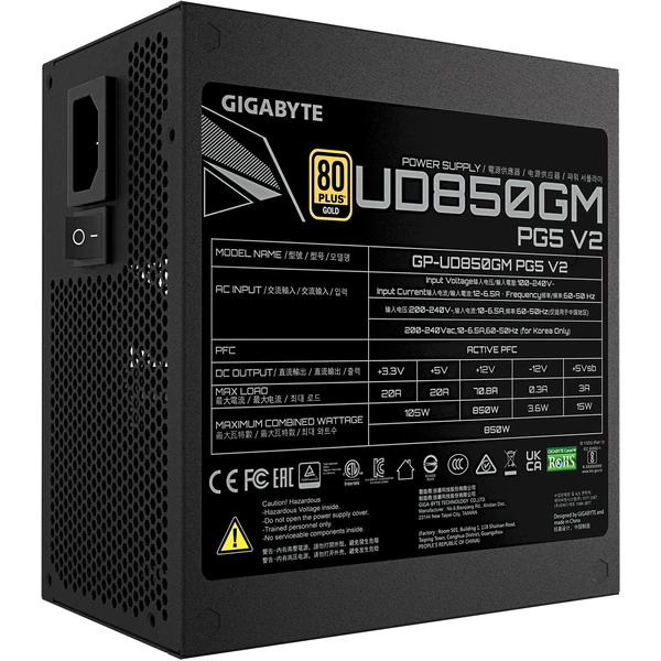 GIGABYTE GP-UD850GM PG5 V2 - Zdroje - Obrázek UCOK000K01