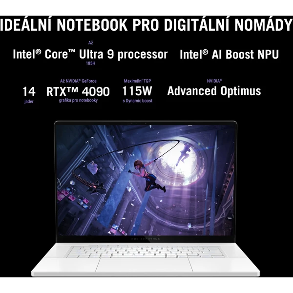 ASUS ROG Zephyrus G16 (GU605MI-NEBULA043W) bílý - Notebooky - Obrázek UD34000L01