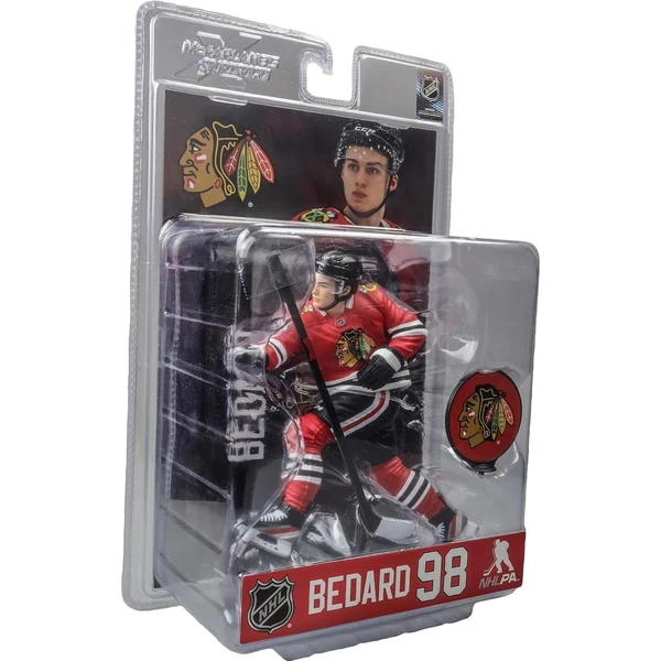 McFarlane figurka NHL Chicago Blackhawks - Connor Bedard - Figurky - Obrázek UDIB000N01