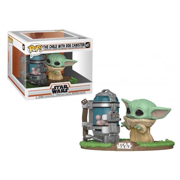 Funko POP! Deluxe: Star Wars The Mandalorian - The Child with Egg Canister