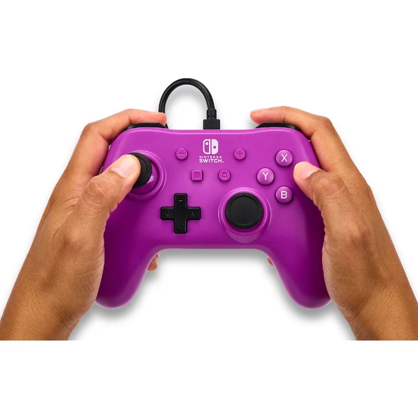PowerA drátový herní ovladač fialový (Switch) - Herní ovladače - Obrázek UGMM100501