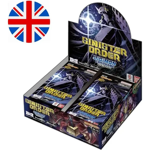 Digimon Card Game Sinister Order EX-10 Extra Booster Box (24 boosterů) - Sběratelské karty a nálepky - Obrázek UM3J000K01