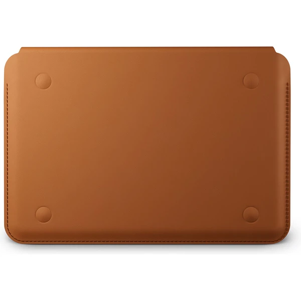 Epico Leather Sleeve kožené pouzdro pro Macbook Pro 13,3"/Air 13"/Air 13,6" hnědé - Pouzdra - Obrázek UP8F000K01