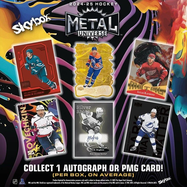 Hokejové karty 2024/25 Upper Deck Skybox Metal Universe Hockey Blaster Box - Hokejové karty - Obrázek UQ1H000L01