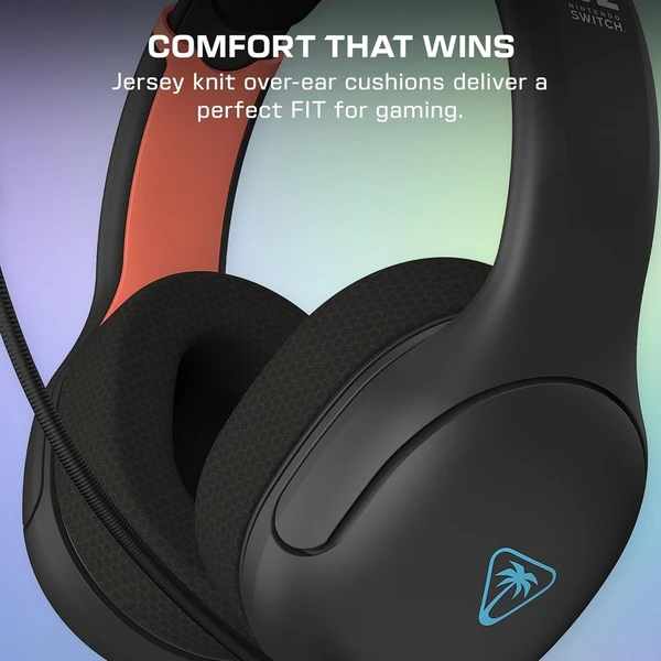 Turtle Beach Airlite Fit herní sluchátka pro Nintendo Switch 2 červeno-černá - Sluchátka - Obrázek UWJI000K01