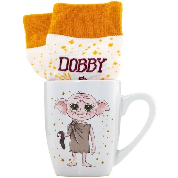 Dárkový set dámský Harry Potter - Dobby (hrnek a ponožky) - Dárkové sety - Hlavní obrázek