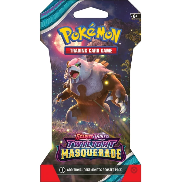 Pokémon TCG: SV06 Twilight Masquerade - 1 Blister Booster - Pokémon karty - Obrázek V08E000L01