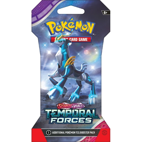 Pokémon TCG: SV05 Temporal Forces - 1 Blister Booster - Pokémon karty - Obrázek V09H000L01