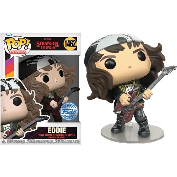 Funko POP! #1462 TV: Stranger Things S4 - Hunter Eddie w/Guitar - Funko POP! - Hlavní obrázek
