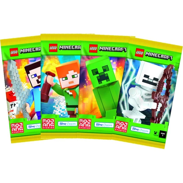 Lego Minecraft TCG Balíček karet (1. série) - Sběratelské karty a nálepky - Obrázek V0E6000K01