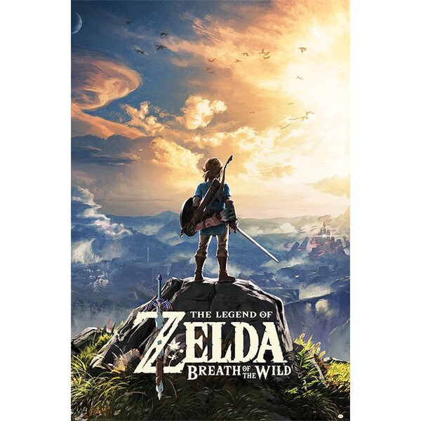 Levně Plakát The Legend Of Zelda: Breath Of The Wild - Sunset (18)