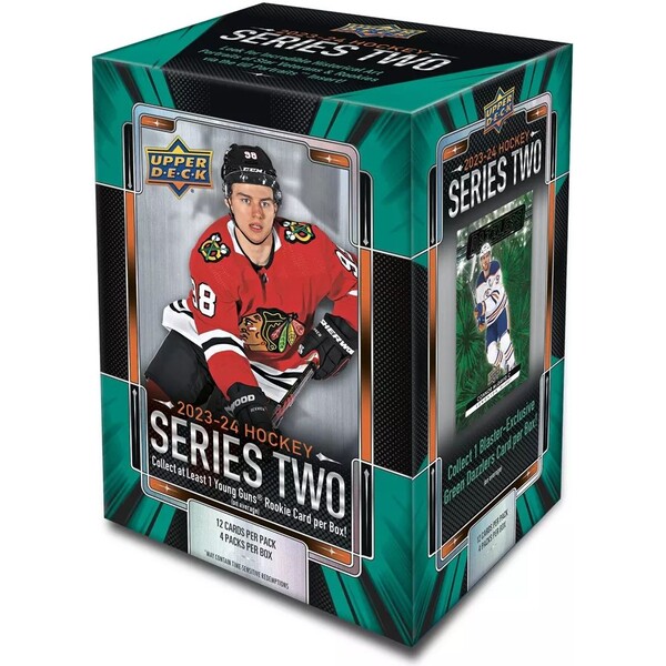 Levně Hokejové karty 2023-24 Upper Deck Series 2 Hockey Blaster Box