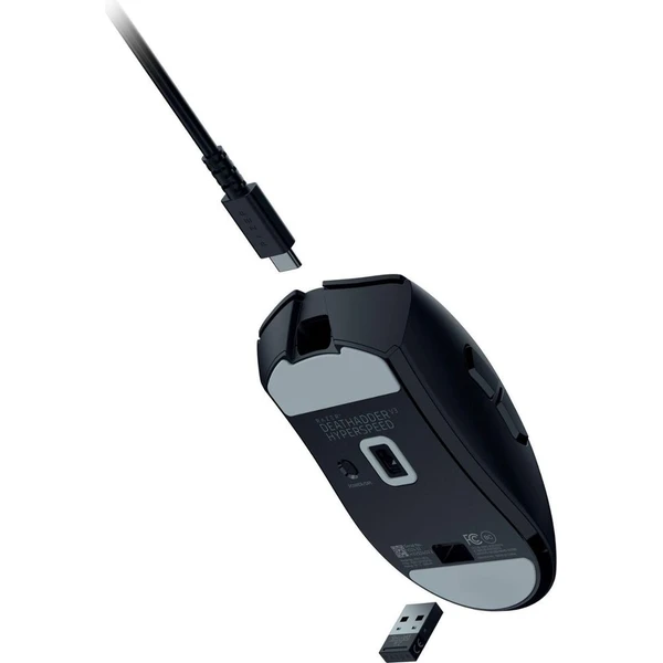 Razer DeathAdder V3 HyperSpeed bezdrátová herní myš černá - Myši - Obrázek V0Z5000P01