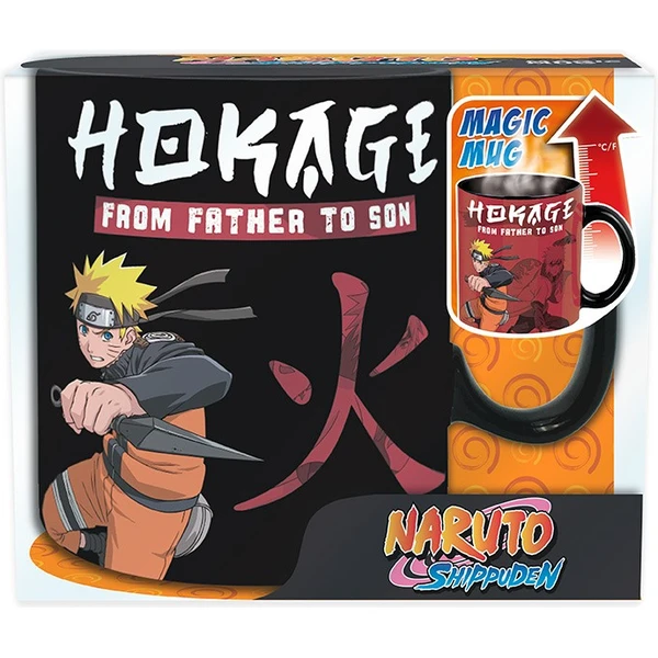 Hrnek Naruto Shippuden - From Father to Son (měnící se motiv) 460 ml - Hrnky - Obrázek V14D000L01
