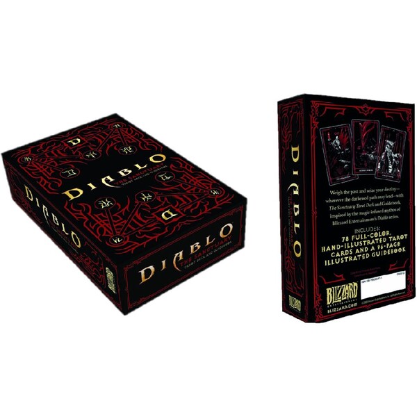Levně Karty Blizzard Diablo: The Sanctuary Tarot Deck and Guidebook