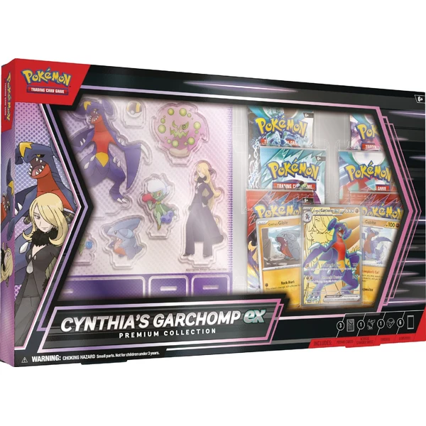 Pokémon TCG: Cynthia’s Garchomp ex Premium Collection - Pokémon karty - Hlavní obrázek