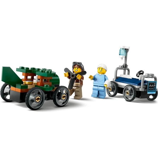 LEGO City 60459 Závodní balíček: Letadlo vs. nemocniční lůžko - LEGO - Obrázek V1SE000J01