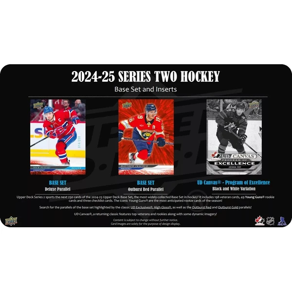 Hokejové karty 2024-25 Upper Deck Series 2 Hockey Hobby Box - Hokejové karty - Obrázek V23D000O01