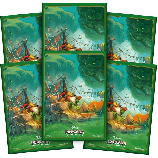 Levně Disney Lorcana: Into the Inklands - Card Sleeves Robin Hood