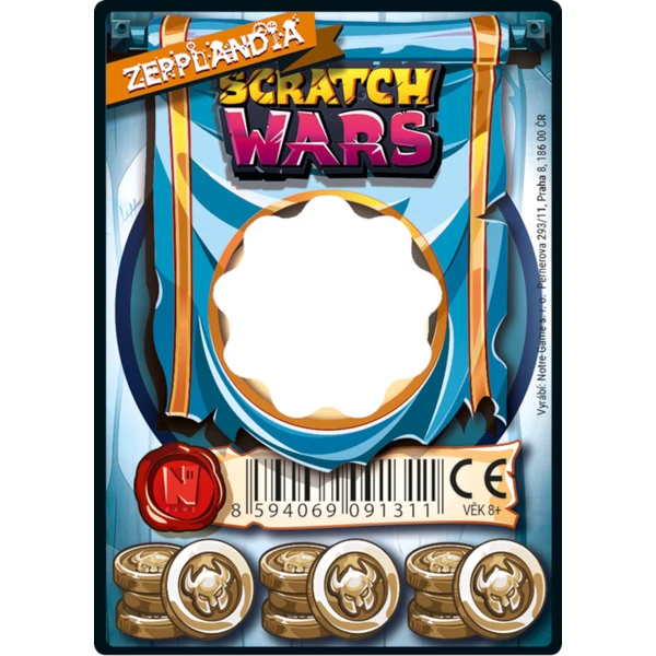 Scratch Wars Zepplandia - Karta zbraně - Deskové hry - Obrázek V46I100201
