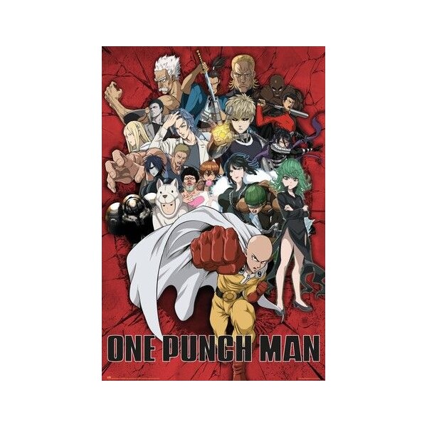 Levně Plakát One Punch Man - Heroes (177)