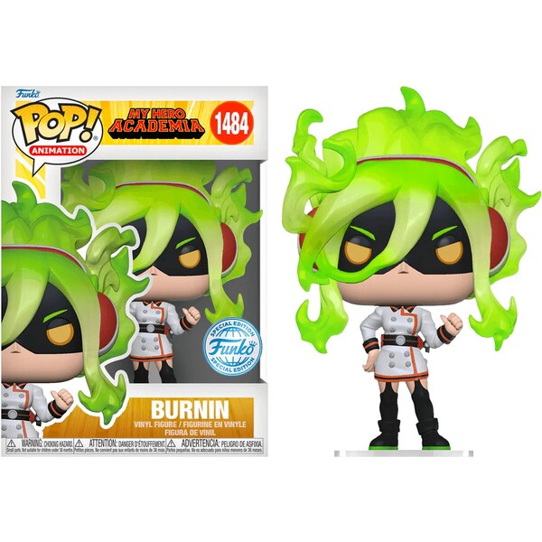 Funko Pop My Hero Academia 1484 Burnin Exclusive - Game Games - A Loja