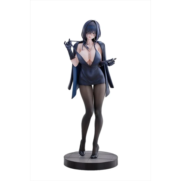 Soška Hanabee Original Character - Ishimi Yokoyama Black One-piece Dress (ilustrace od Bara) 28 cm - Sochy a sošky - Hlavní obrázek