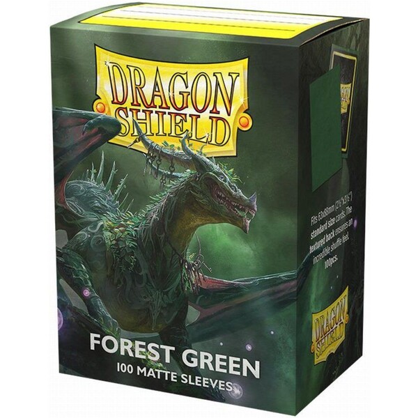 Levně Dragon Shield Standard Matte Sleeves Forest Green (100 sleevů)