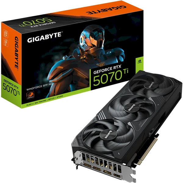GIGABYTE NVIDIA GeForce RTX 5070 Ti WINDFORCE SFF 16G - Grafické karty - Obrázek V9AE000P01