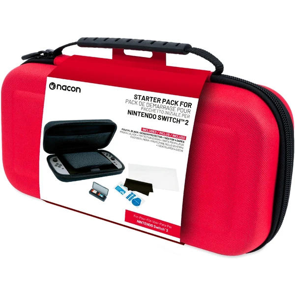 Nacon Starter Kit pro Switch 2 červený - Pouzdra - Hlavní obrázek