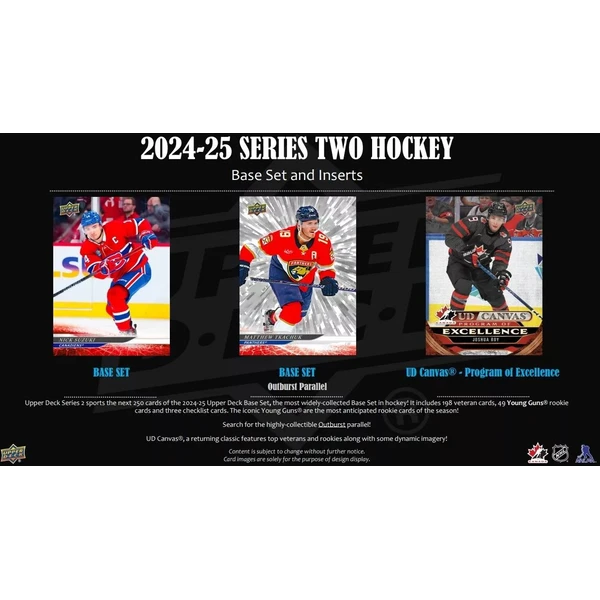 Hokejové karty Upper Deck 2024/25 Series 2 Hockey TIN Box - Hokejové karty - Obrázek VESF000N01