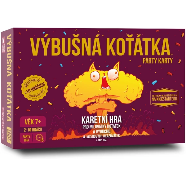 Výbušná koťátka: Párty karty - Karetní hry - Hlavní obrázek