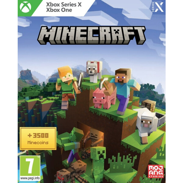 Levně Minecraft + 3500 Minecoins (Xbox One/Xbox Series)