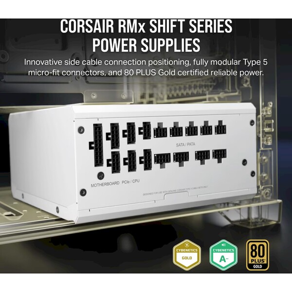 Corsair RM1200x SHIFT bílý - Zdroje - Obrázek VQOK000K01