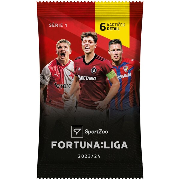 Levně Fotbalové karty SportZoo Retail Balíček FORTUNA:liga 2023/24 - 1. série