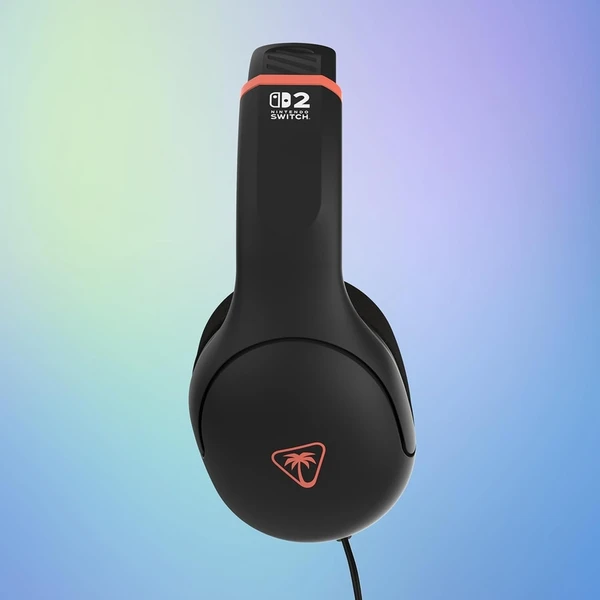 Turtle Beach Airlite Fit herní sluchátka pro Nintendo Switch 2 červeno-černá - Sluchátka - Obrázek VWJI000K01