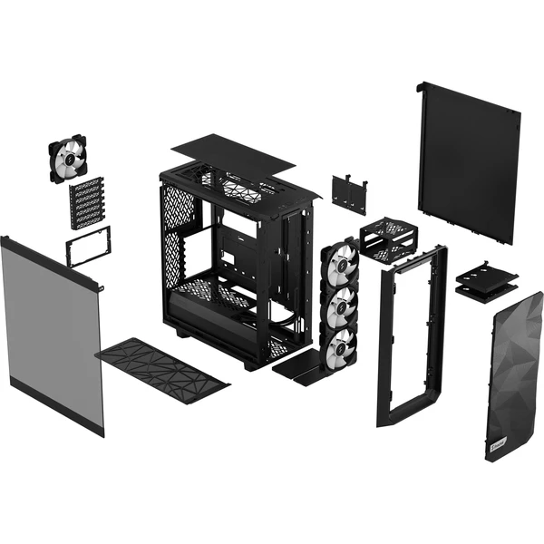 Fractal Design Meshify 2 Compact Lite RGB - Počítačové skříně - Obrázek VX6A000601