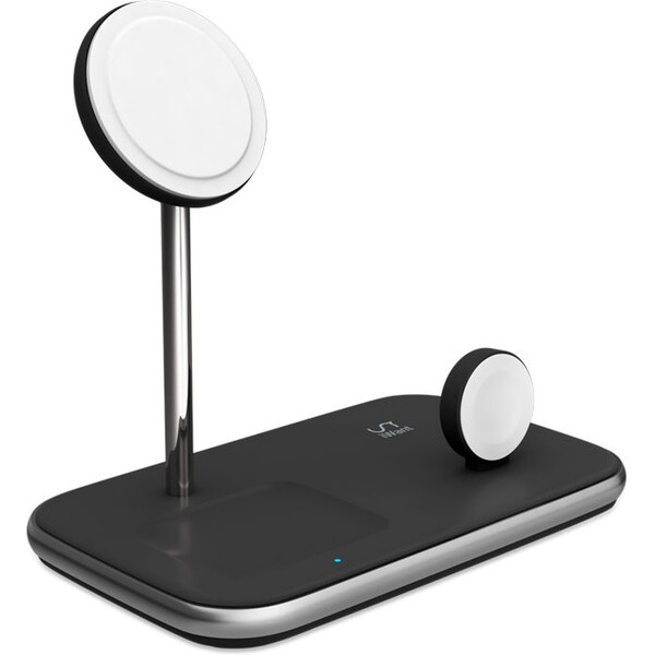 Levně iWant 3v1 MagSafe bezdrátová nabíječka pro iPhone, Apple Watch a AirPods
