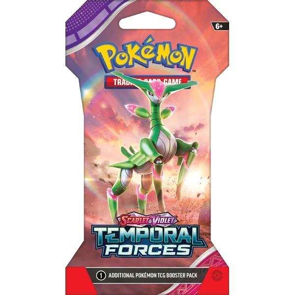 Pokémon TCG: SV05 Temporal Forces - 1 Blister Booster - Pokémon karty - Obrázek W09H000L01