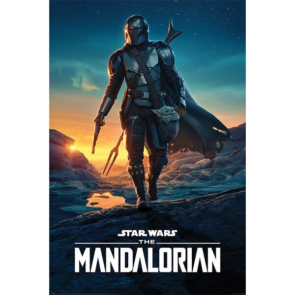 Levně Plakát Star Wars: The Mandalorian - Nightfall (19)