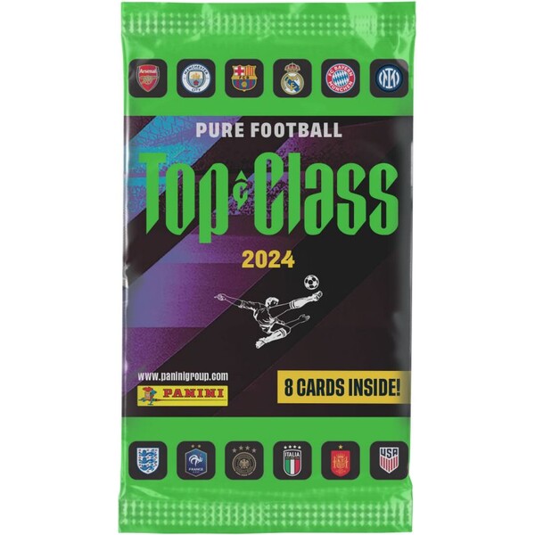 Levně Fotbalové karty PANINI TOP CLASS 2024 - booster
