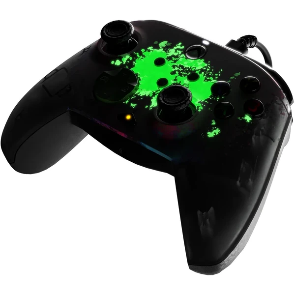 PDP Padwired Rematch drátový ovladač GITD - Jolt Green (Xbox/PC) - Herní ovladače - Obrázek W1B6000O01