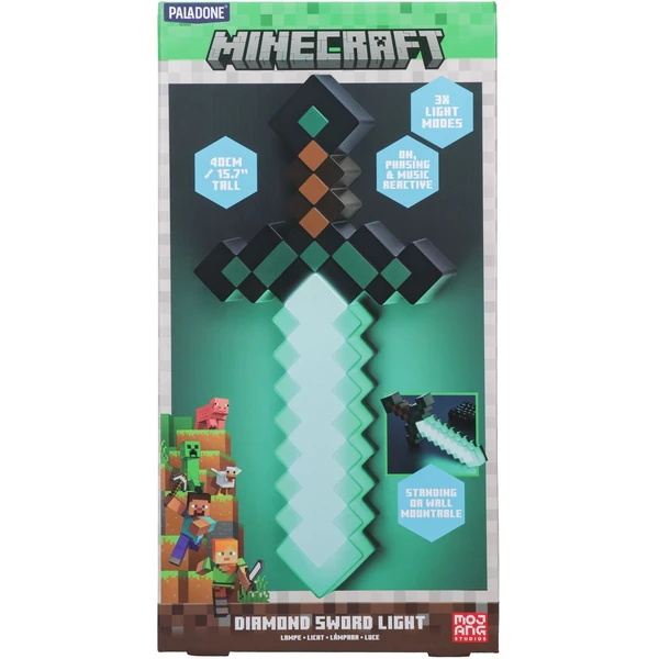 Lampička Minecraft - Diamond Sword - Lampičky - Obrázek W1D4000K01