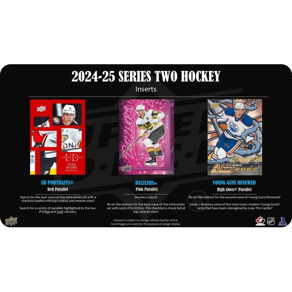 Hokejové karty 2024-25 Upper Deck Series 2 Hockey Hobby Box - Hokejové karty - Obrázek W23D000O01