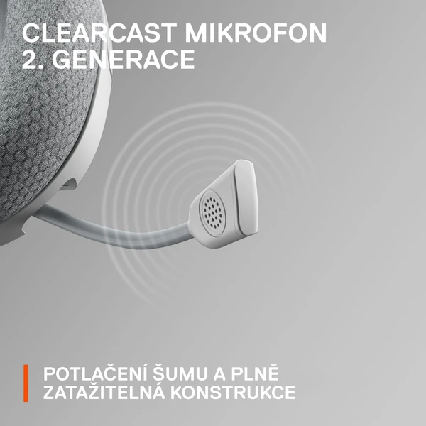 SteelSeries Arctis Nova 1P herní sluchátka bílá - Sluchátka - Obrázek W2FJ300401