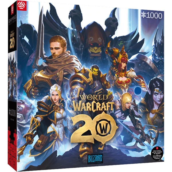 Puzzle Gaming: World of Warcraft 20th Anniversary (1000) - Puzzle - Hlavní obrázek