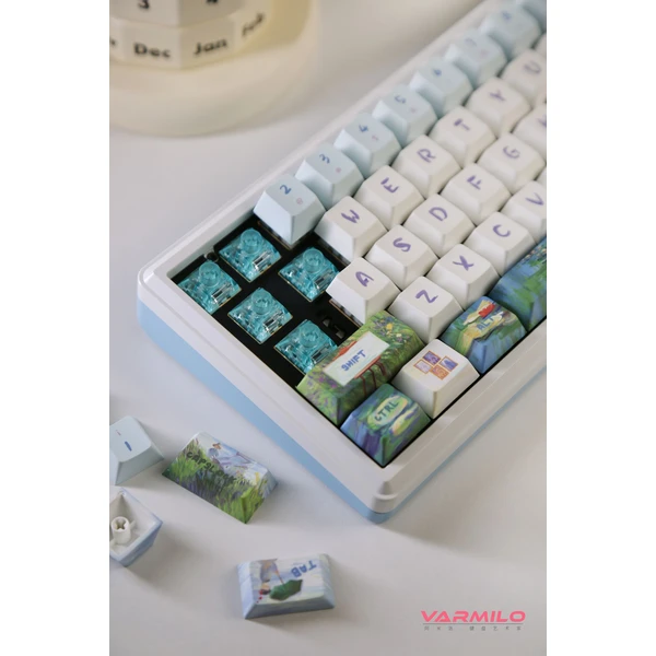 Varmilo Sword68 Kailh Prestige Voice (US) Monet - Klávesnice - Obrázek W36F000L01