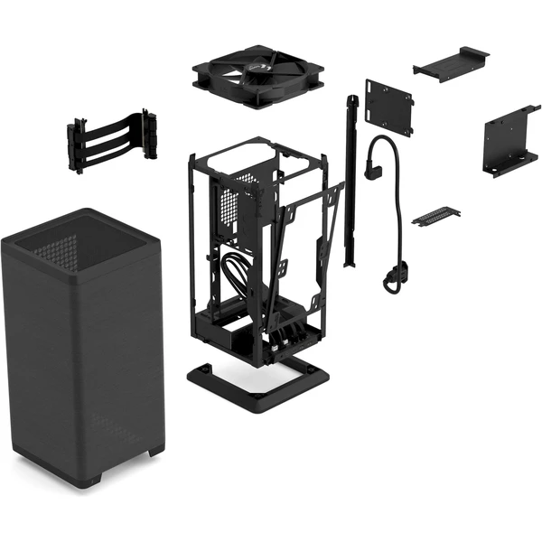 Fractal Design Mood Black - Počítačové skříně - Obrázek W3P9000O01