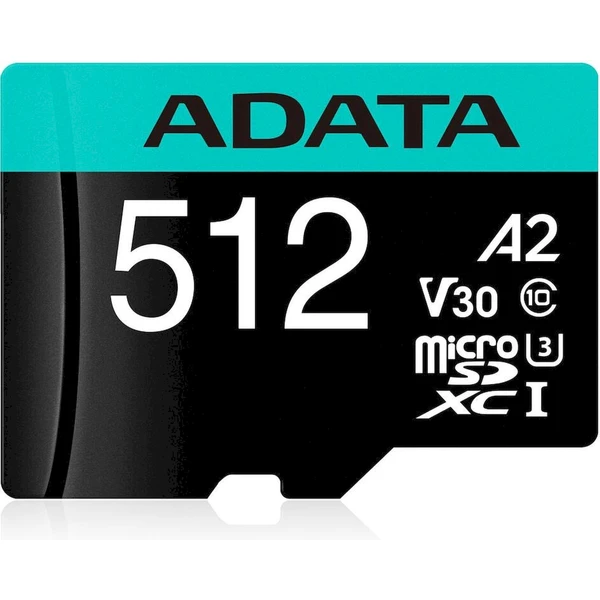ADATA Premier Pro microSDXC 512GB + SD adaptér - Paměťové karty - Obrázek W3SK000K01