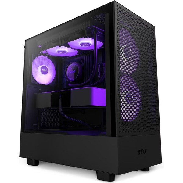 Počítačová skříň NZXT H5 Flow RGB Black